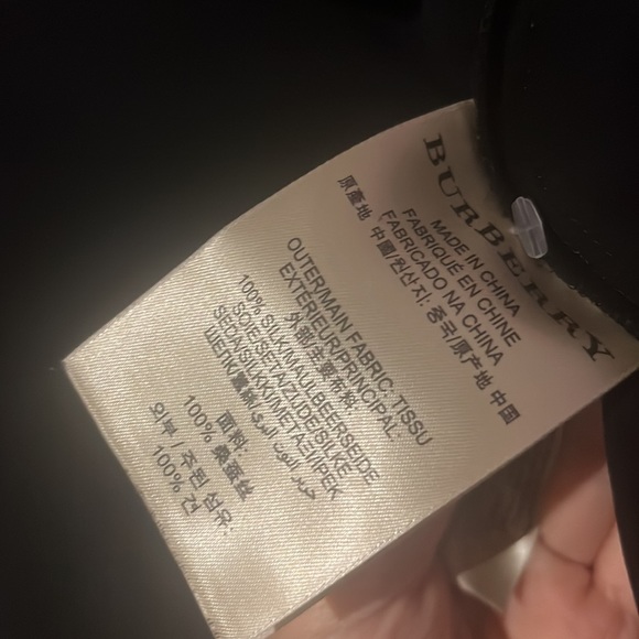 Burberry London Black Silk Dress - Picture 4 of 6